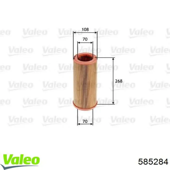 Воздушный фильтр 585284 VALEO