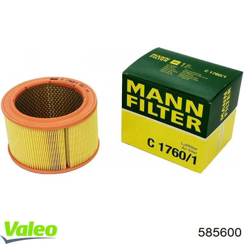 Воздушный фильтр 585600 VALEO