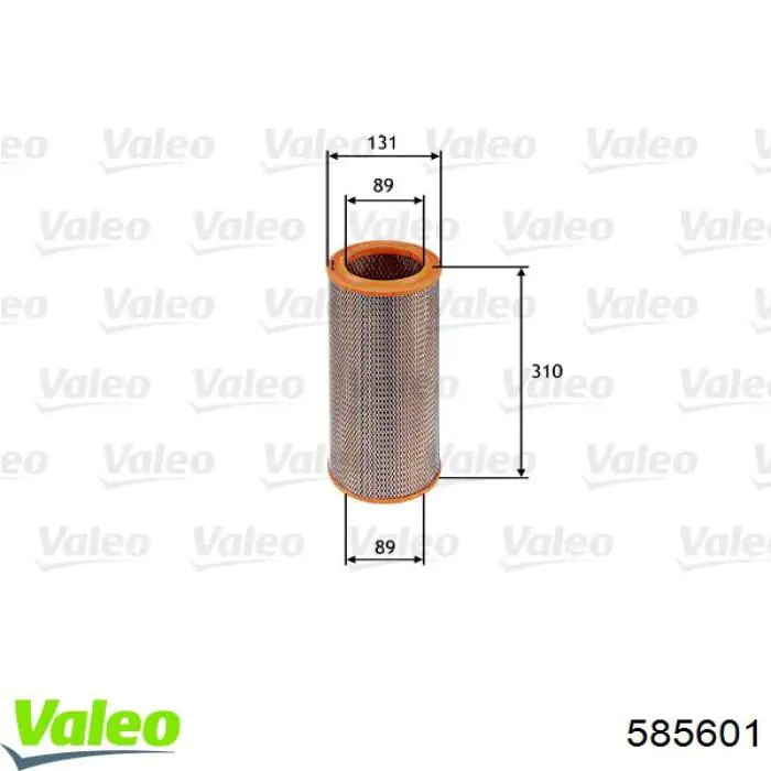 Воздушный фильтр 585601 VALEO