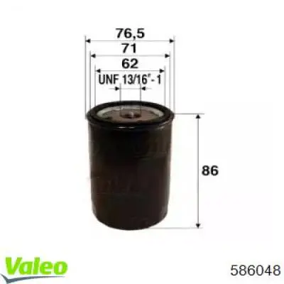 Filtro de aceite 586048 VALEO
