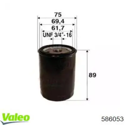 586053 VALEO масляный фильтр