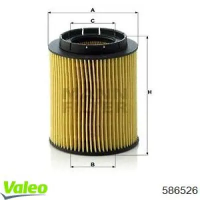 Купить 586526 VALEO Фильтр центробежный очистки масла