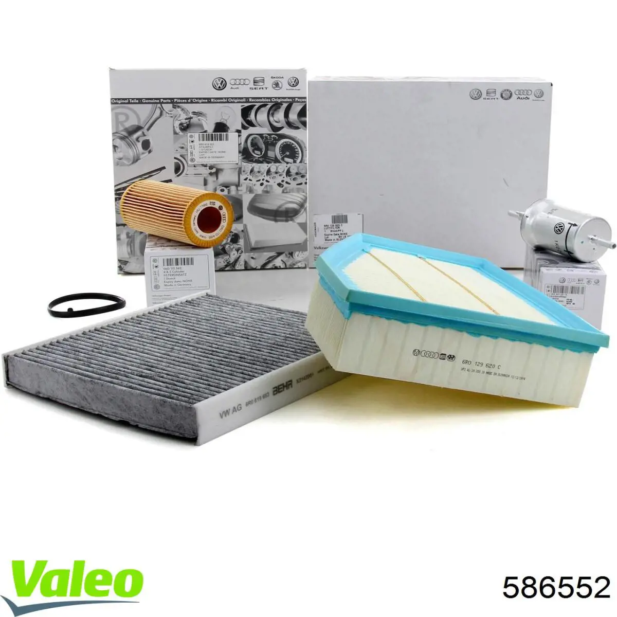 Фильтр очистки масла центробежный VALEO 586552 цена, от 4.71 USD