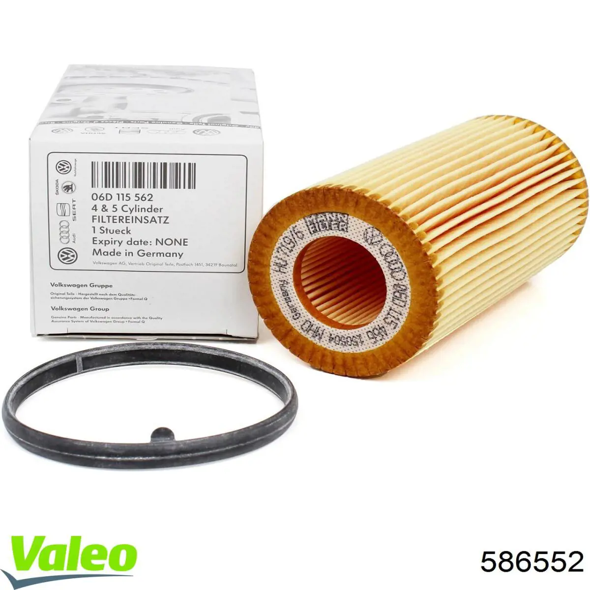 Масляный фильтр 586552 VALEO