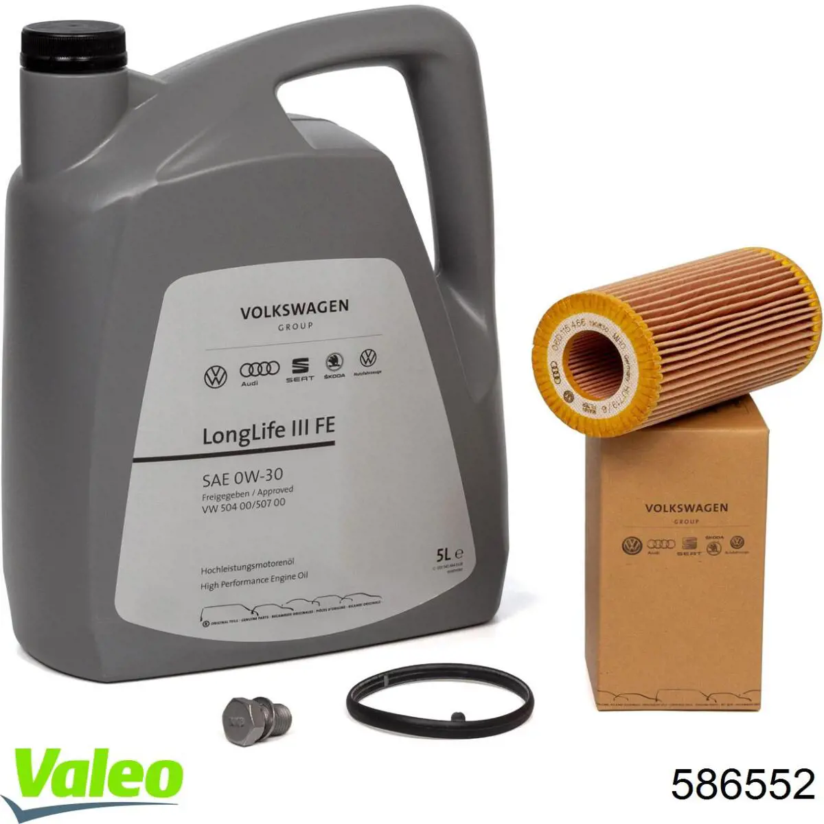 586552 VALEO Масляный фильтр двигателя