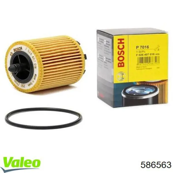 Купить 586563 VALEO Фильтр центробежный очистки масла