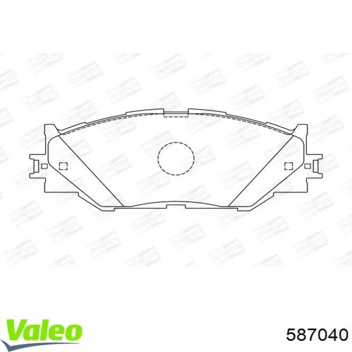 Фильтр топливный VALEO 587040