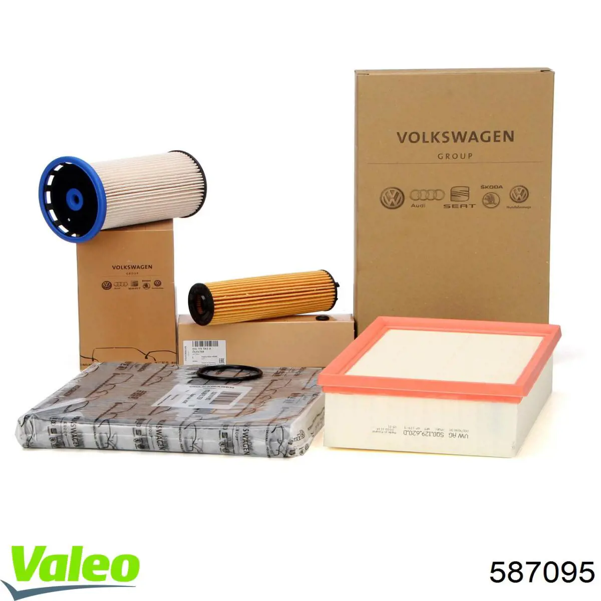 587095 VALEO Фильтр топлива