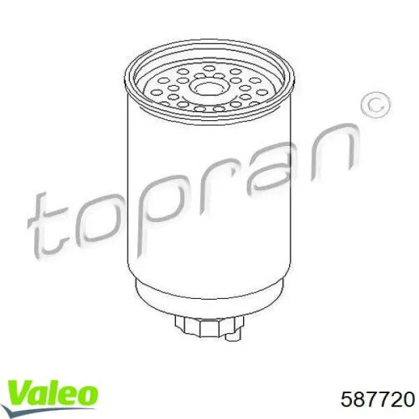 Купить 587720 VALEO Фильтр-отстойник топлива грубой очистки