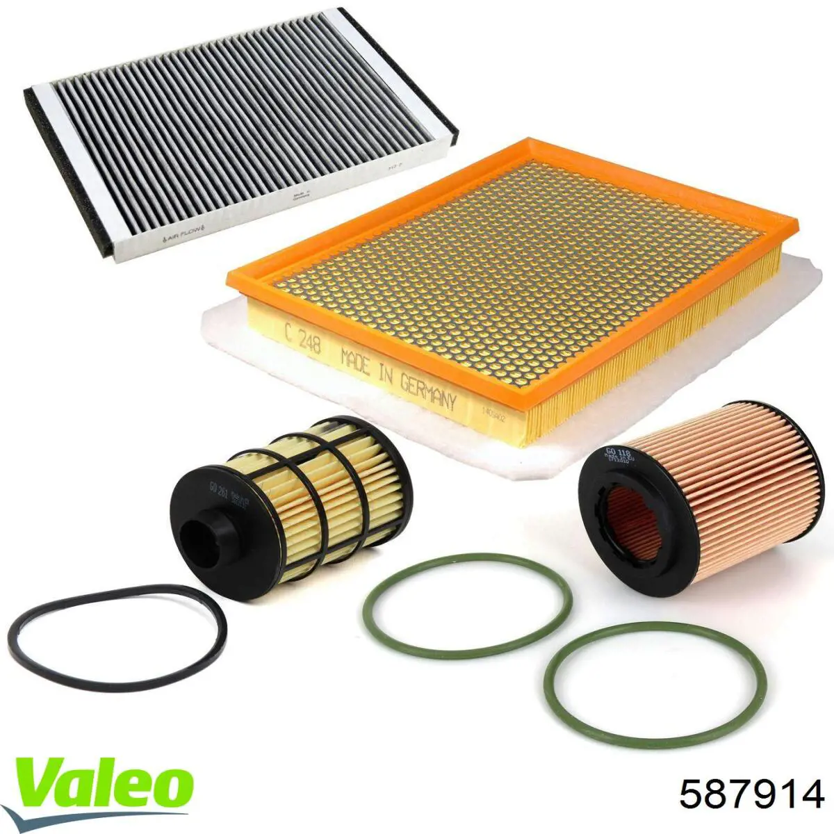 Топливный фильтр 587914 VALEO