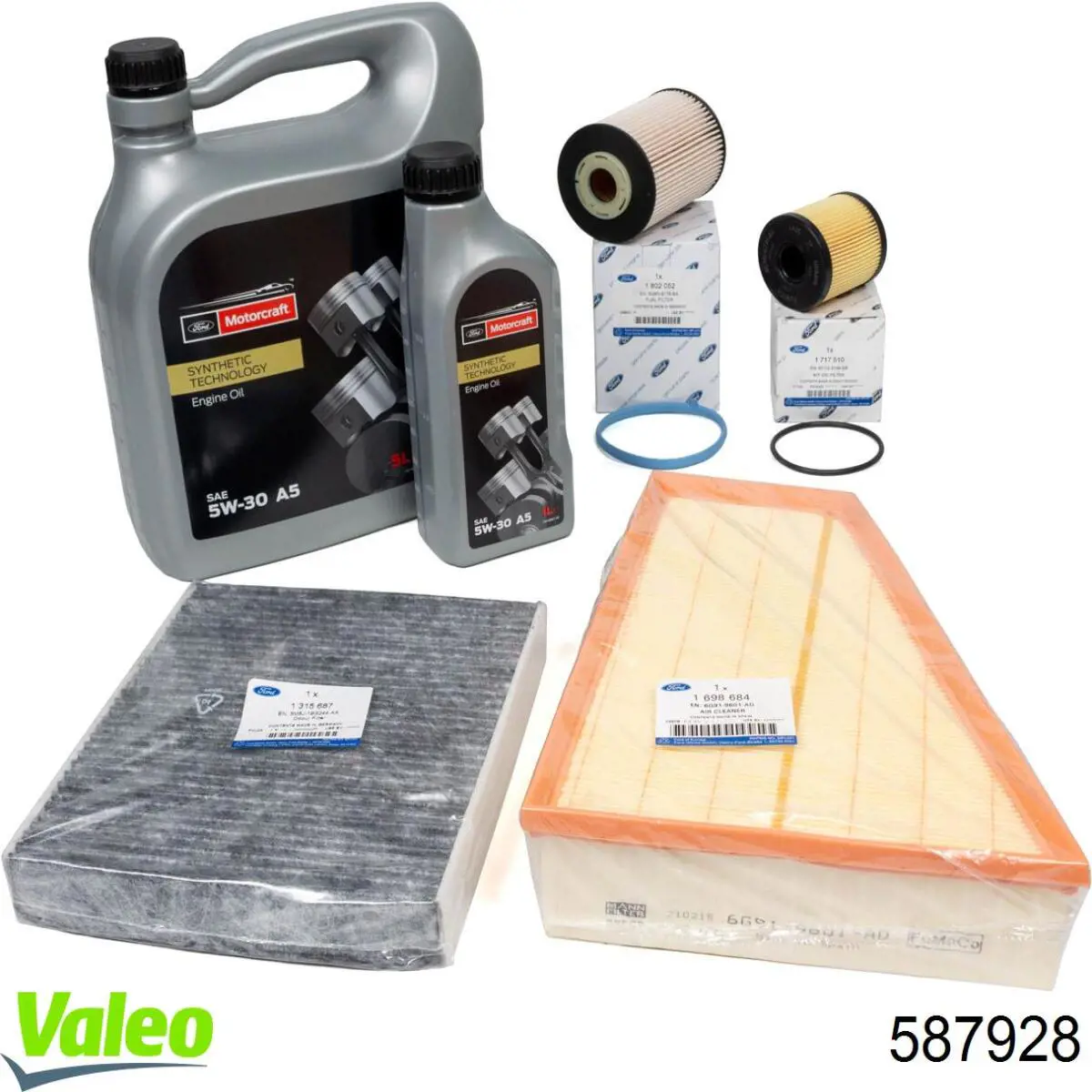 Топливный фильтр 587928 VALEO