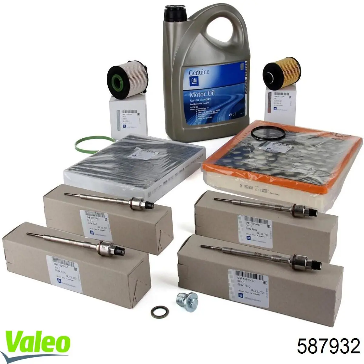 Корпус паливного фільтра 587932 VALEO