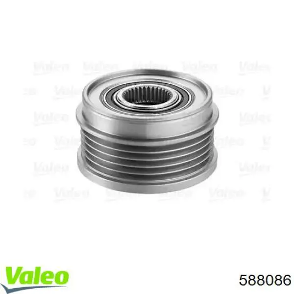 588086 VALEO шкив генератора