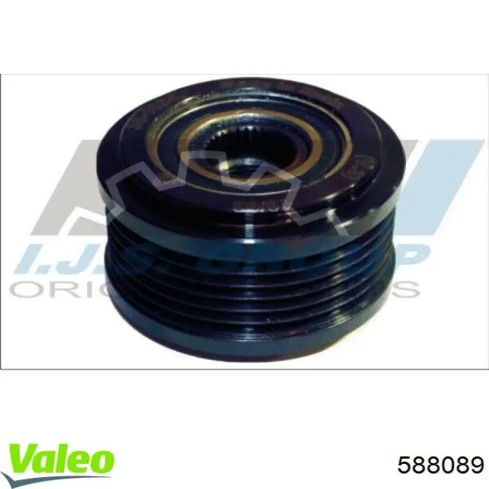 Купить 588089 VALEO Шкив ремня генератора