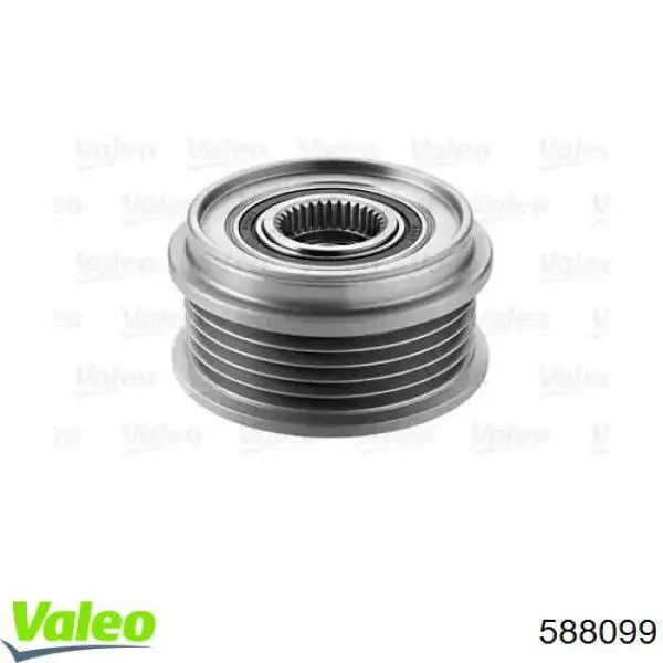 Шкив генератора 588099 VALEO