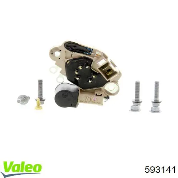 593141 VALEO реле-регулятор генератора (реле зарядки)