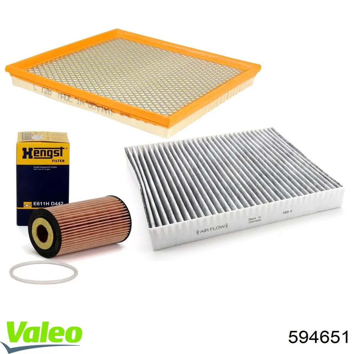 594651 VALEO Щеточный узел на стартер
