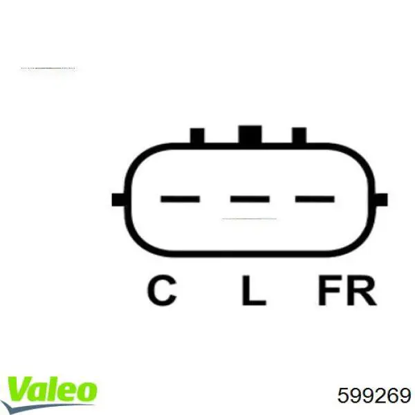 Реле зарядки генератора VALEO 599269 цена, от 59.38 USD