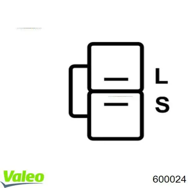 600024 VALEO Генератор автомобильный
