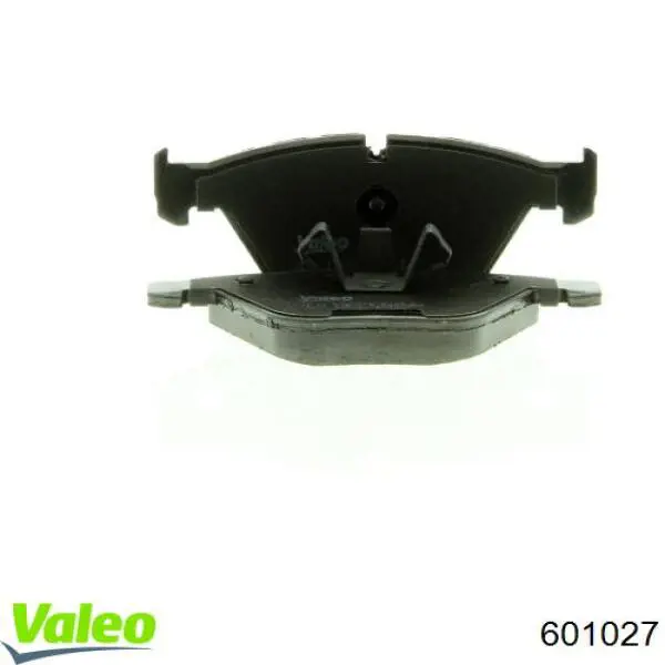 601027 VALEO колодки тормозные передние дисковые