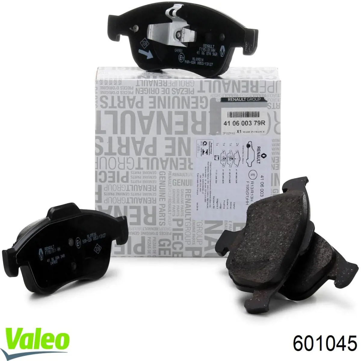 Купить 601045 VALEO Колодки тормозные
