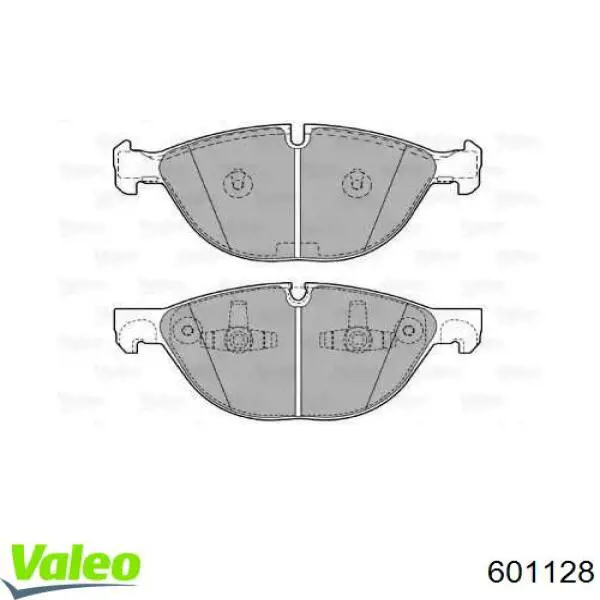 Передние тормозные колодки 601128 VALEO