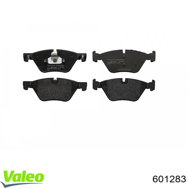 Купить 601283 VALEO Колодки тормозные