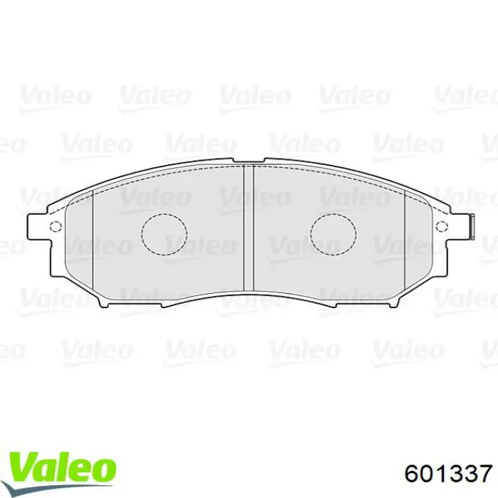 Купить 601337 VALEO Колодки тормозные