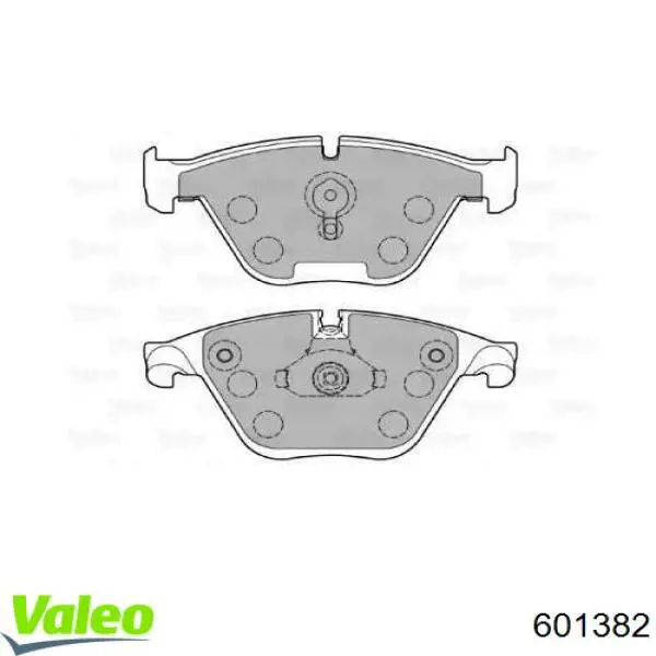 Передние тормозные колодки 601382 VALEO