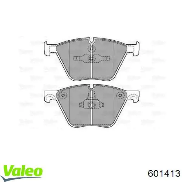 Передние тормозные колодки 601413 VALEO