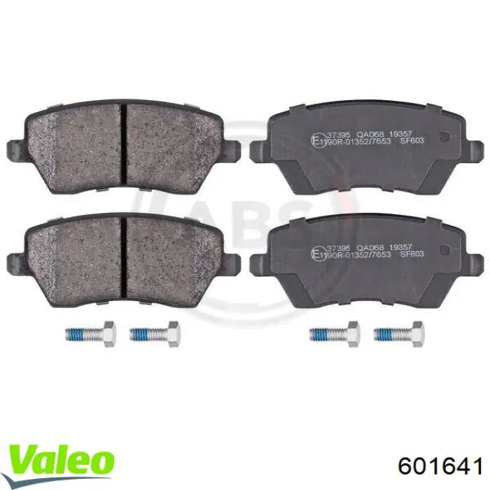 Купить 601641 VALEO Колодки тормозные