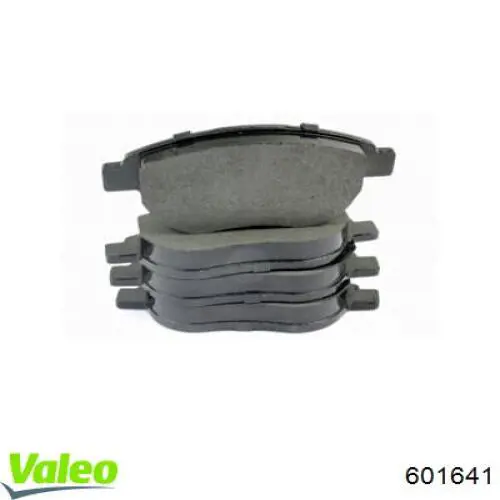 Передние тормозные колодки 601641 VALEO