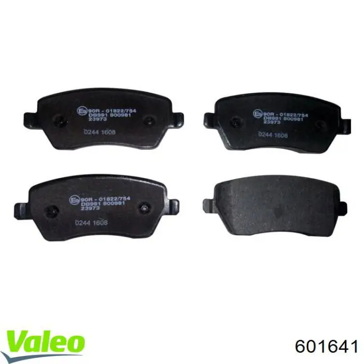 Колодки VALEO 601641 цена, от 22.80 USD