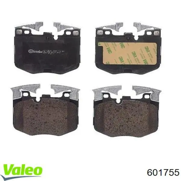 Колодки VALEO 601755 цена, от 123.97 USD