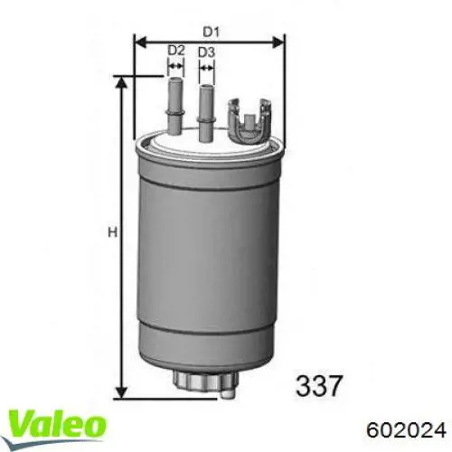 Стартер 602024 VALEO