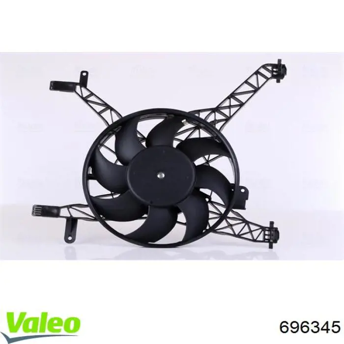 FD7558 AVA Вентилятор радиатора