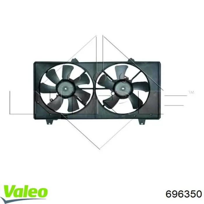 Электровентилятор охлаждения в сборе (мотор+крыльчатка) левый VALEO 696350 цена, от 56.22 USD