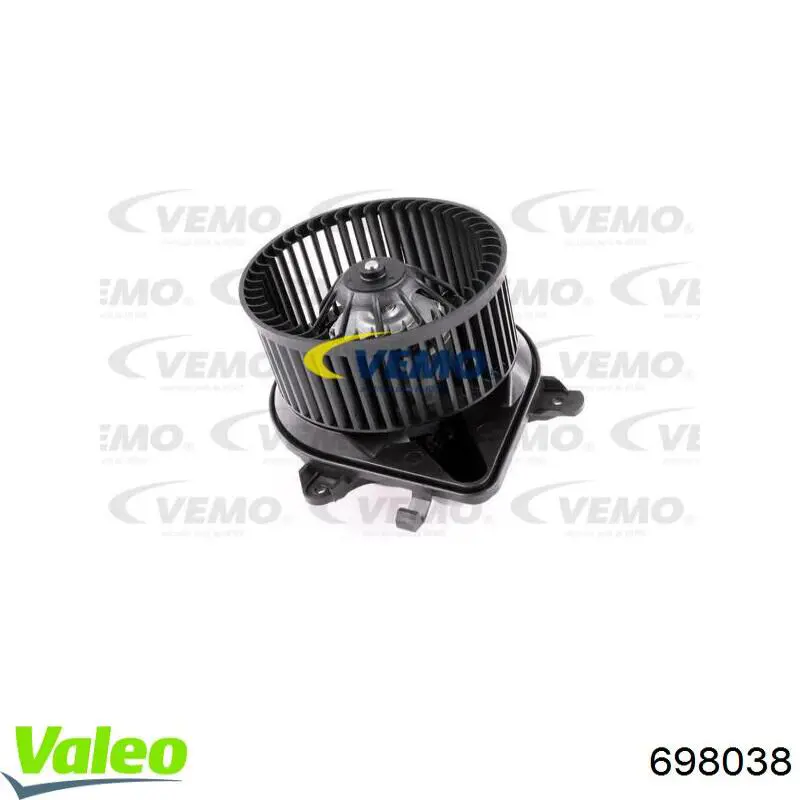 Motor eléctrico, ventilador habitáculo 698038 VALEO