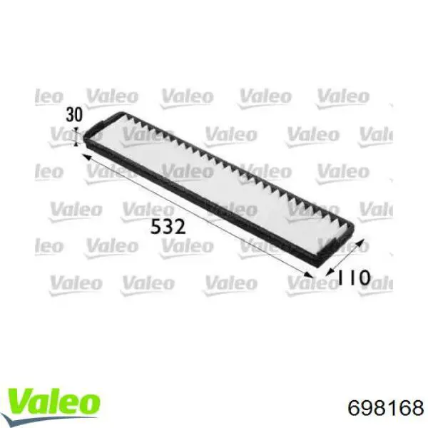 Фильтр салона 698168 VALEO