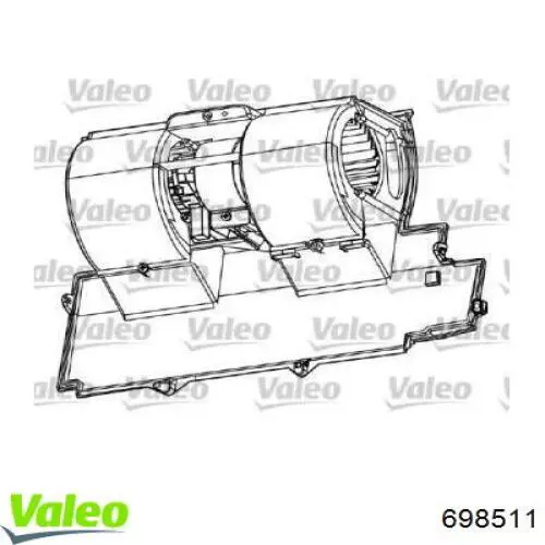 Мотор вентилятора печки (отопителя салона) VALEO 698511 цена, от 113.28 USD