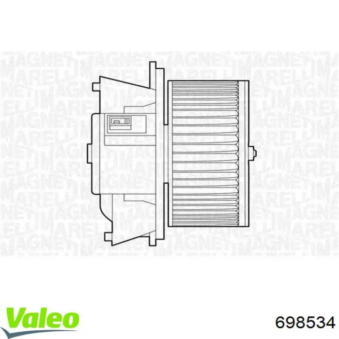 Мотор вентилятора печки (отопителя салона) VALEO 698534 цена, от 47.80 USD