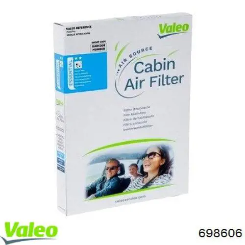 698606 VALEO Внутрисалонный фильтр