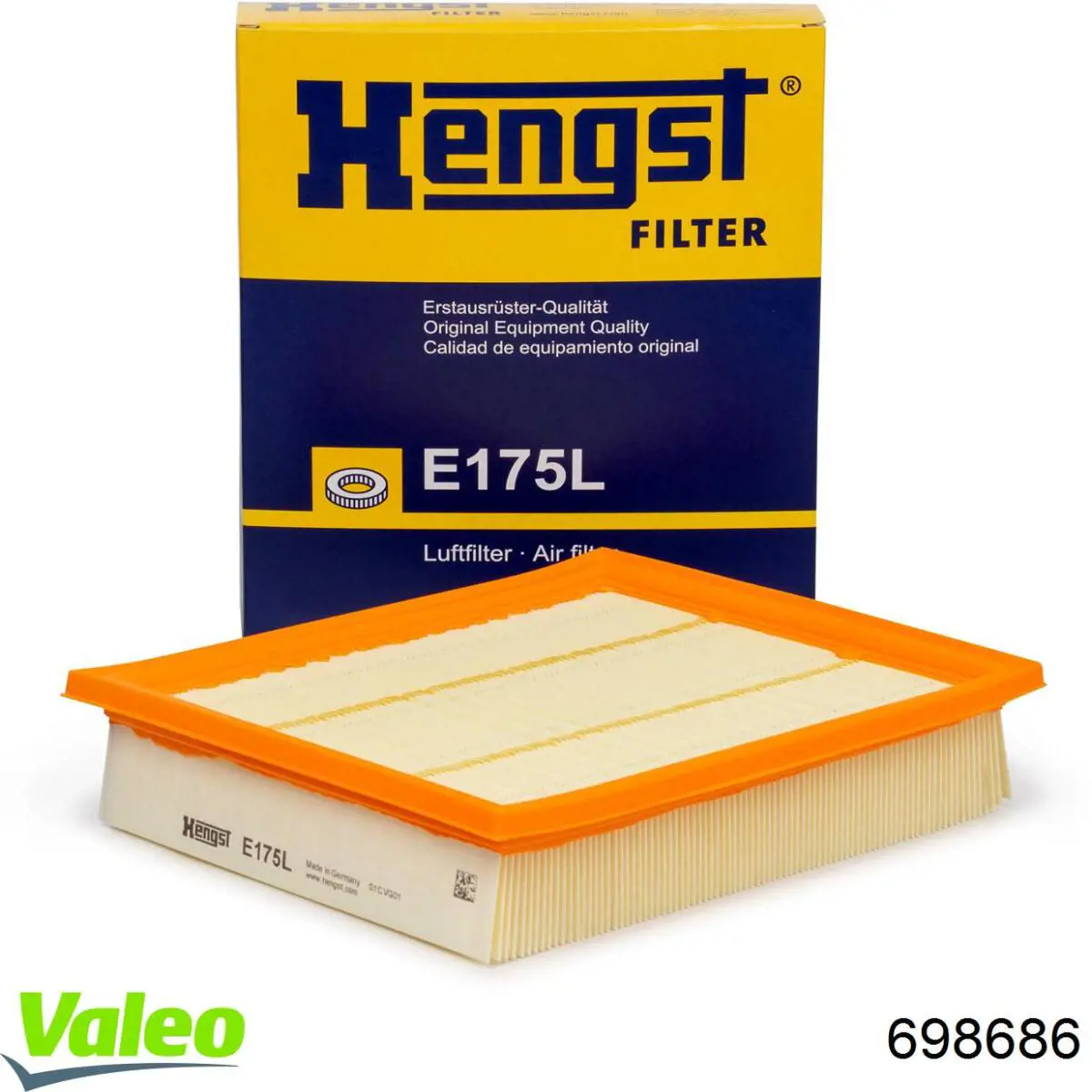 698686 VALEO Внутрисалонный фильтр