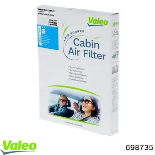 698735 VALEO Внутрисалонный фильтр