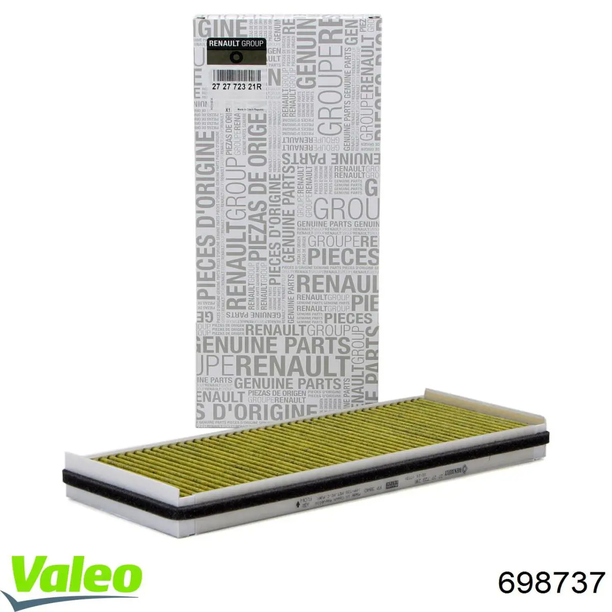 Купить 698737 VALEO Фильтр салона угольный