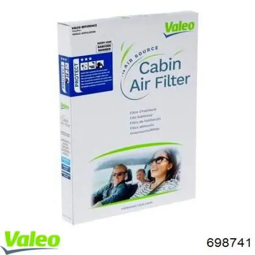 698741 VALEO Внутрисалонный фильтр