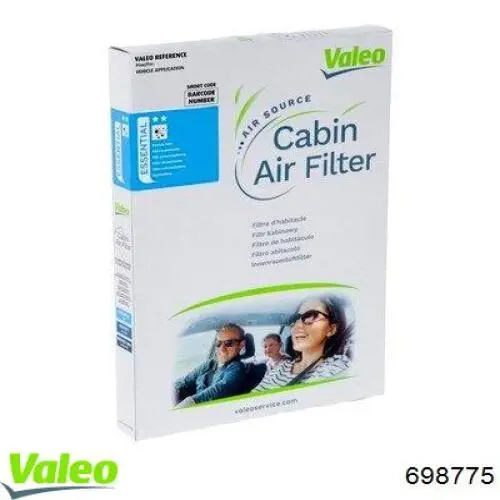 Воздушный фильтр салона VALEO 698775