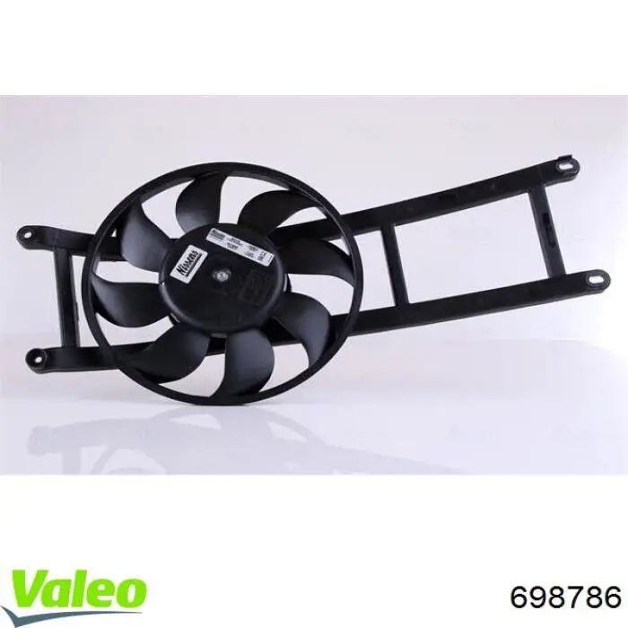 Электровентилятор охлаждения в сборе VALEO 698786 цена, от 57.07 USD