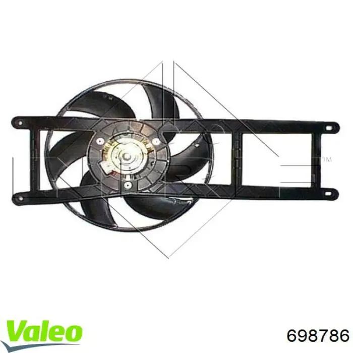 Электровентилятор охлаждения 698786 VALEO