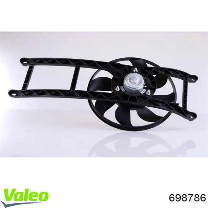 698786 VALEO Вентилятор радиатора